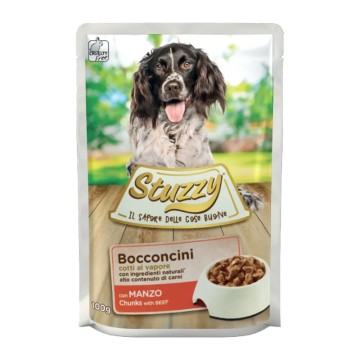 Stuzzy Dog Pouch Βοδινό Κομματάκια 100gr