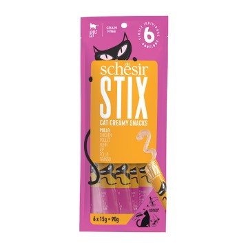 Schesir Cat Stix Λιχουδιές με Κοτόπουλο 90gr
