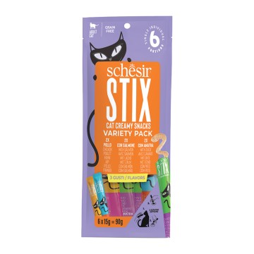 Schesir Cat Stix Λιχουδιές Multipack 6x15gr