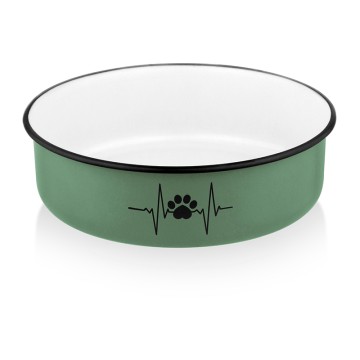 Pet Bowl Μπολ Ανοξείδωτο με Αντιολισθητική Βάση 500ml