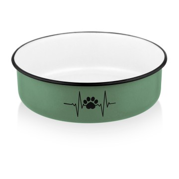 Pet Bowl Μπολ Ανοξείδωτο με Αντιολισθητική Βάση 880ml