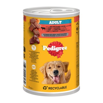 Pedigree Μοσχάρι, Συκώτι & Καρότα Πατέ 400gr