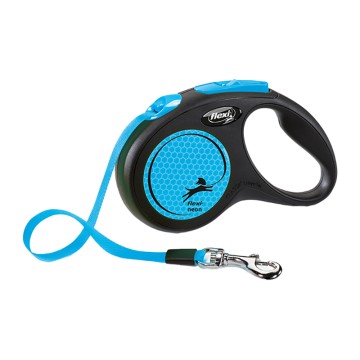 Flexi New Comfort Tape Neon Μπλε S 5M