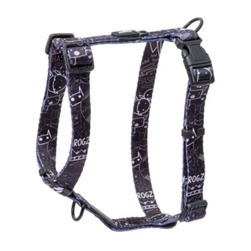 Rogz Σαμαράκι Σκύλου Fusion Midnight Black S 23-37cm