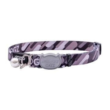 Rogz Περιλαίμιο Γάτας Geo Black XS 16.5-23cm