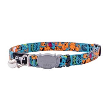 Rogz Περιλαίμιο Γάτας Electric Turquoise S 20-31cm