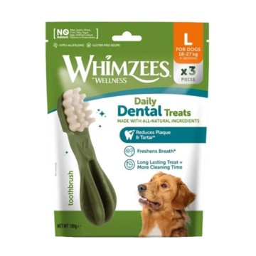 Whimzees Daily Dental Treats Toothbrush L 3τμχ