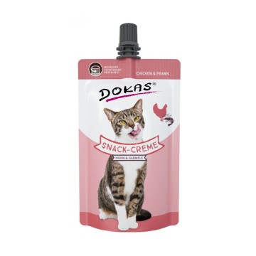 Dokas Snack Cream Chicken & Prawn 90gr Κρέμα με Κοτόπουλο & Γαρίδες