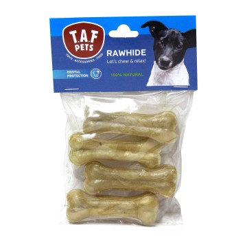 Taf Pets Φυσικό Κόκκαλο 7.5εκ. (4τμχ)