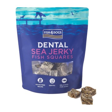 Fish4Dogs Sea Jerky Fish Squares 115gr