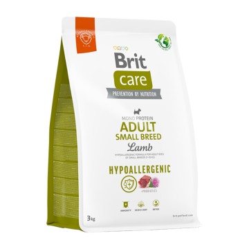 Brit Care Hypoallergenic Dog Adult Small Lamb & Rice 3kg