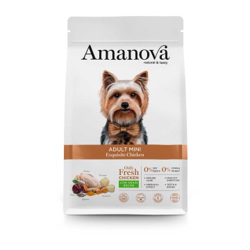 Amanova Dog Adult Mini Exquisite Chicken 2kg Low Grain
