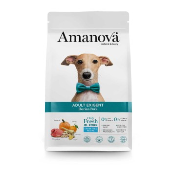 Amanova Dog Adult Exigent Iberian Pork 10kg Grain Free