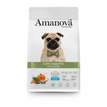 Amanova Dog Puppy Digestive Divine Rabbit 2kg Grain Free