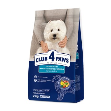 Club 4 Paws Adult Small Lamb & Rice 2kg