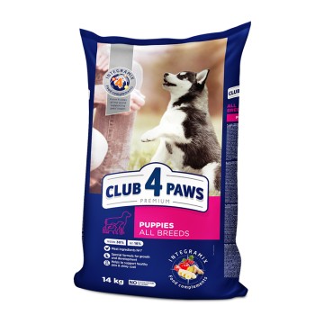 Club 4 Paws Puppies All Breeds 14kg