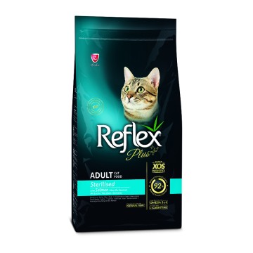 Reflex Plus Adult Sterilised Salmon 8kg