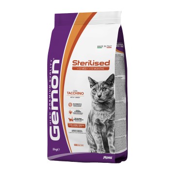 Gemon Cat Sterilized Turkey 2kg