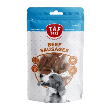 Taf Pets Fresh Treats Beef Sausages Λουκάνικα με Βοδινό 75gr