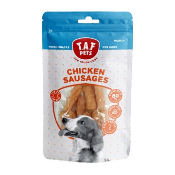 Taf Pets Fresh Treats Chicken Sausages Λουκάνικα με Κοτόπουλο 75gr