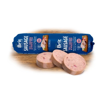 Brit Dog Sausage Chicken & White Fish 800gr