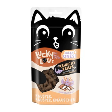 Lucky Lou Lucky Ones Krunchy Krisps Κοτόπουλο & Σολομός 60gr