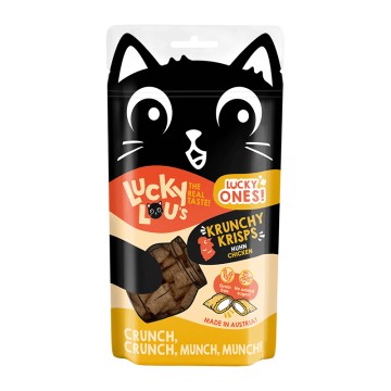 Lucky Lou Lucky Ones Krunchy Krisps Κοτόπουλο 60gr