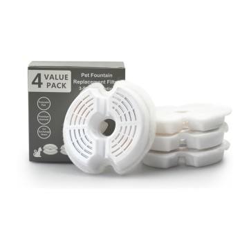 Pet Interest Ανταλλακτικά Φίλτρα 4τμχ για Συντριβάνι Led Light