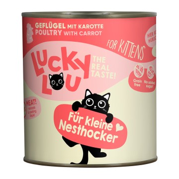 Lucky Lou LifeStage Kitten Πουλερικά 800gr