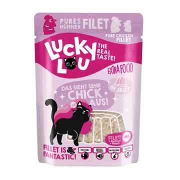 Lucky Lou ExtraFood Jelly Φιλέτο Κοτόπουλου 70gr