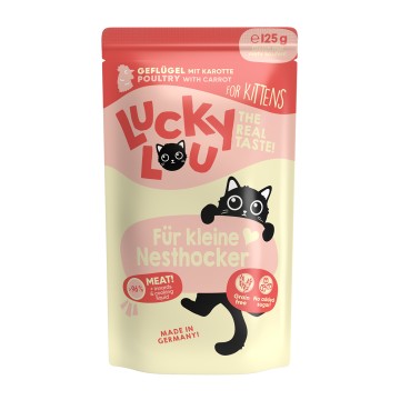 Lucky Lou LifeStage Kitten Πουλερικά 125gr