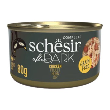 Schesir Cat After Dark Wholefood Κοτόπουλο 80gr