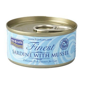 Fish4Cats Sardine & Mussel 70gr