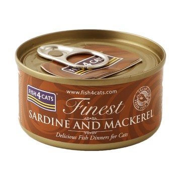 Fish4Cats Sardine & Mackerel 70gr