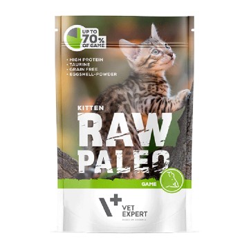 Vet Expert Raw Paleo Kitten Game 100 gr