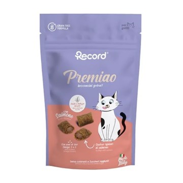 Record Premiao Cat Snack Skin & Coat Σολομός 50gr