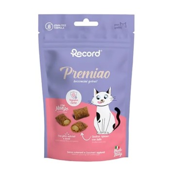 Record Premiao Cat Snack Digestive Βοδινό 50gr
