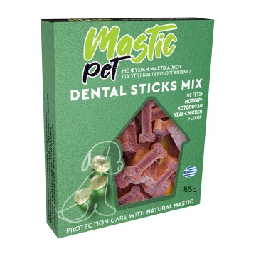Mastic Pet Dental Sticks Mix με Κοτόπουλο & Μοσχάρι 100gr