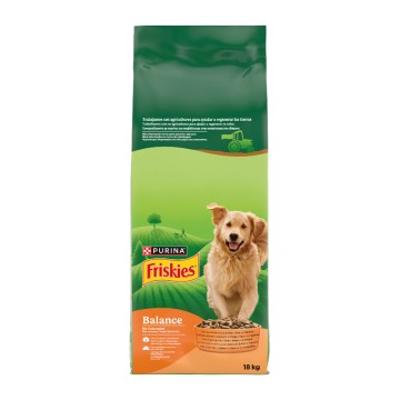 Friskies Dog Balance Adult Κοτόπουλο & Λαχανικά 18kg