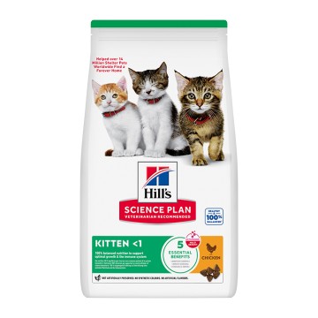 Hill's Science Plan Kitten με Κοτόπουλο 3kg
