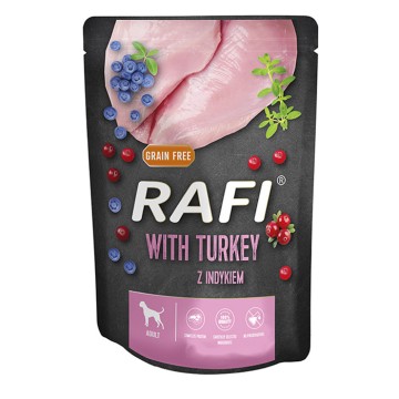 Rafi Dog Πατέ με Γαλοπούλα, Μύρτιλο & Κράνμπερι 300gr