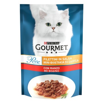 Gourmet Perle Φιλετάκια Βοδινό 85gr