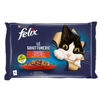 Felix Agail Βοδινό σε Ζελέ 4x85gr