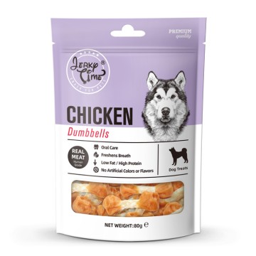 Jerky Time Chicken Jerky Dumbbell 80gr