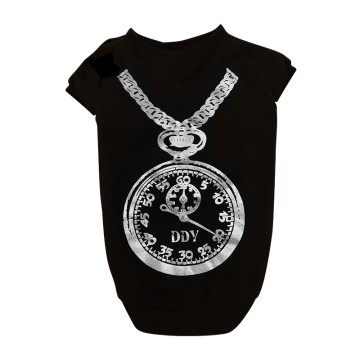 Pet Μπλούζα Σκύλου Black Clock XL 34cm
