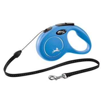 Flexi New Classic Cord Μπλε S 5M