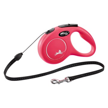 Flexi New Classic Cord Κόκκινο S 5M