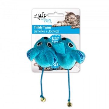 AFP Παιχνίδι Γάτας Modern Cat Tinkly Twins 6cm 2τμχ