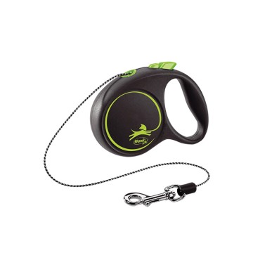 Flexi Black Design Cord Πράσινο XS 3M