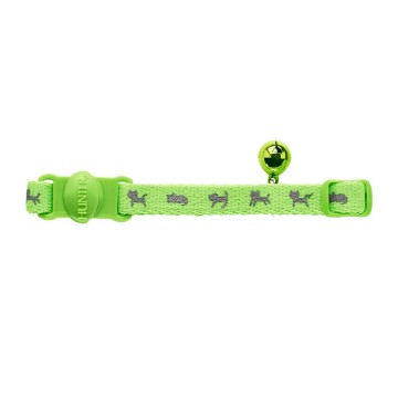 Hunter Περιλαίμιο Γάτας Neon Safety Click Πράσινο 20-32cm